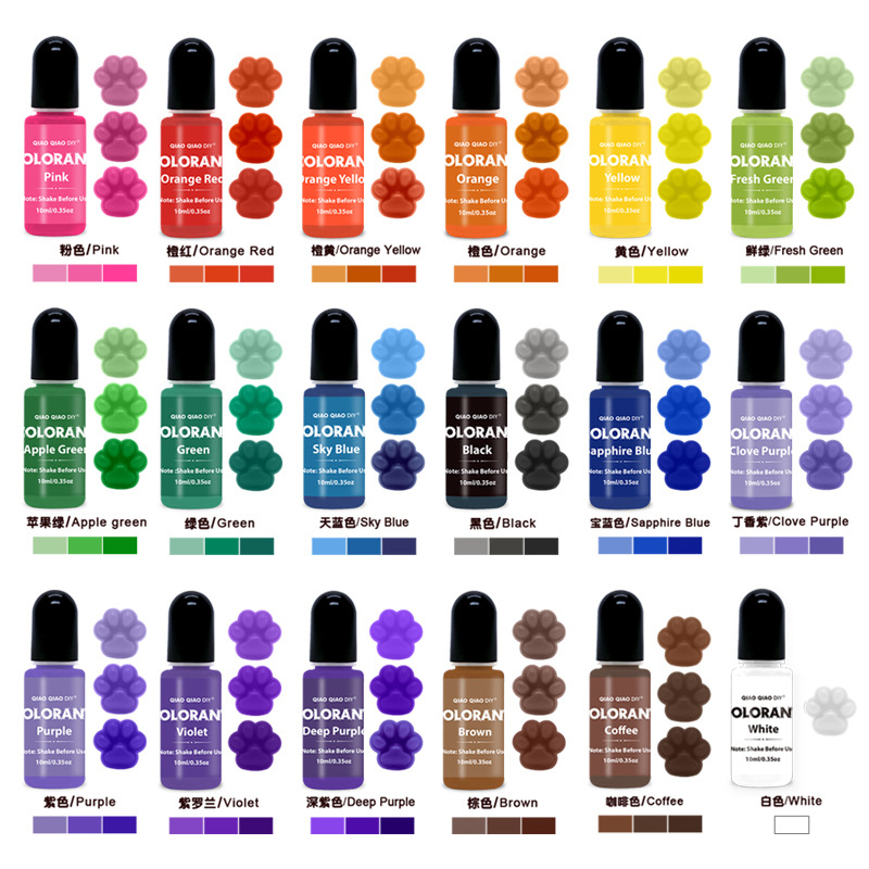 Candle Making Supplies Online - 20 Renk Mum Boyaları Balmumu Mumlar