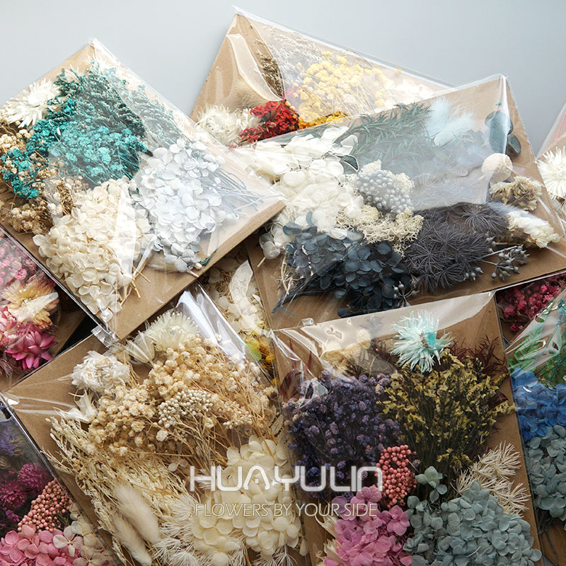 Candle Making Supplies Online - 1 Paket Yapay Bitkiler Kurutulmuş Gerçek