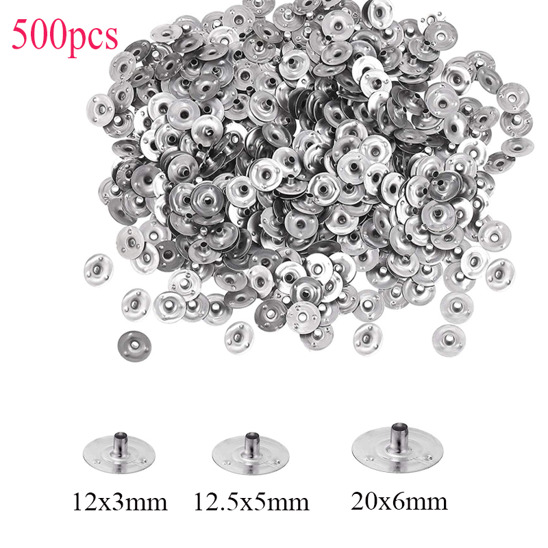 500 Parça Mum Fitili Metal Sür - Candle Making Supplies Online incelemesi ve fiyatı