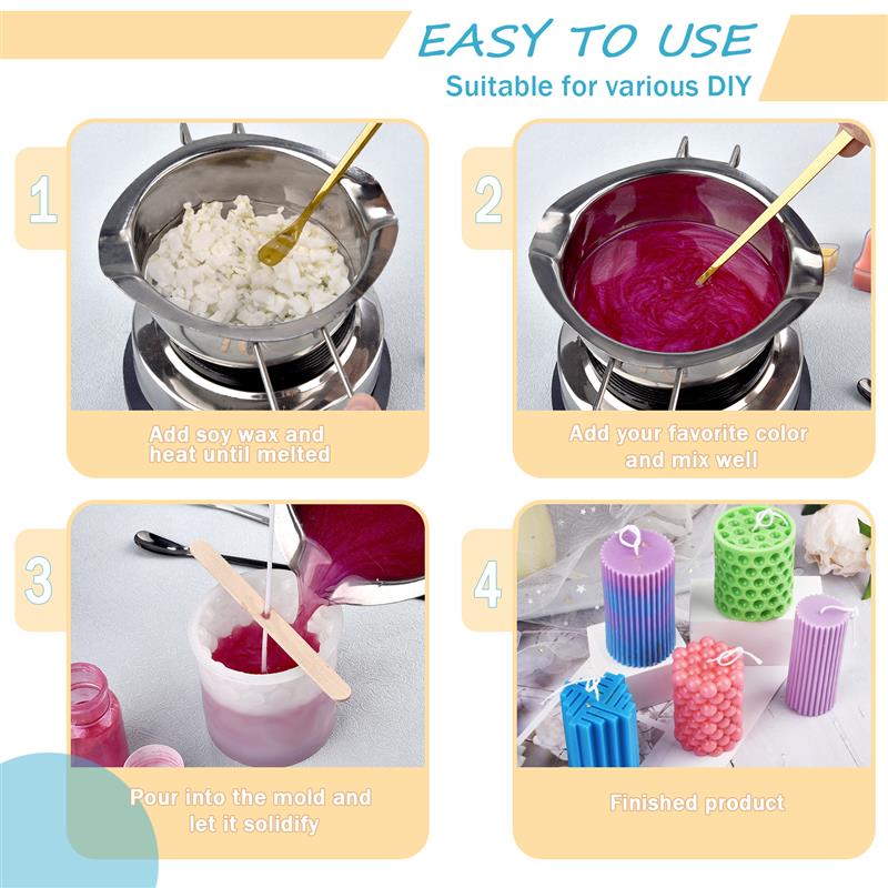 100/500g/1 kg Saf Soya Balmumu - Candle Making Supplies Online incelemesi ve fiyatı